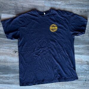 DIXXON Dark Blue Men's Short Sleeve Tee